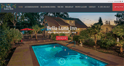 Desktop Screenshot of bellalunasonoma.com
